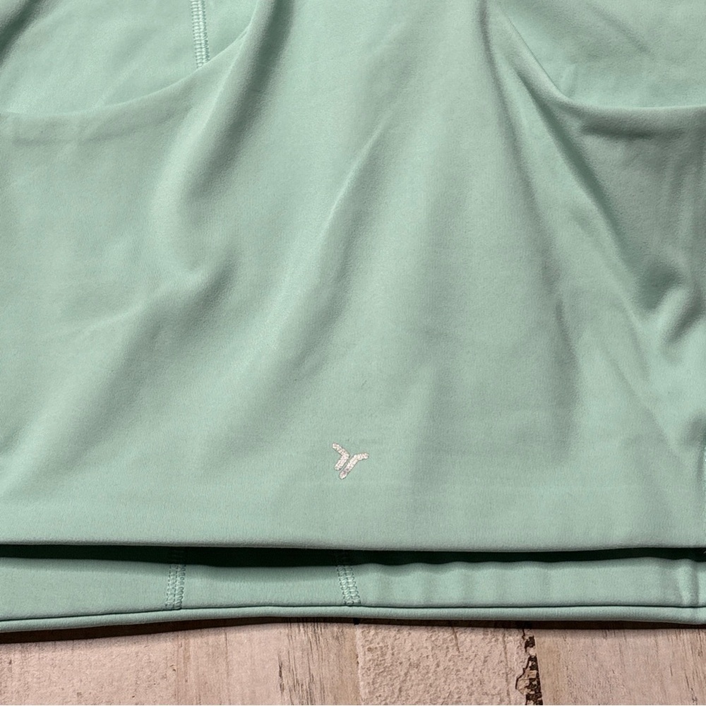 Old Navy Med-Support PowerSoft Racerback Sports Bra Sage Green Sz 4X - Picture 11 of 15